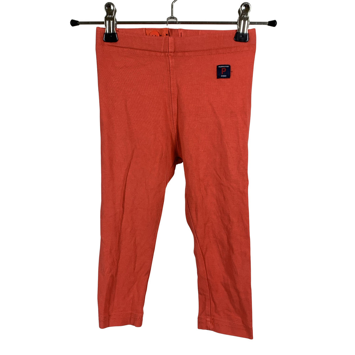 Unisex Polarn O. Pyret - Leggings, size 80 - 86 - Red (1)