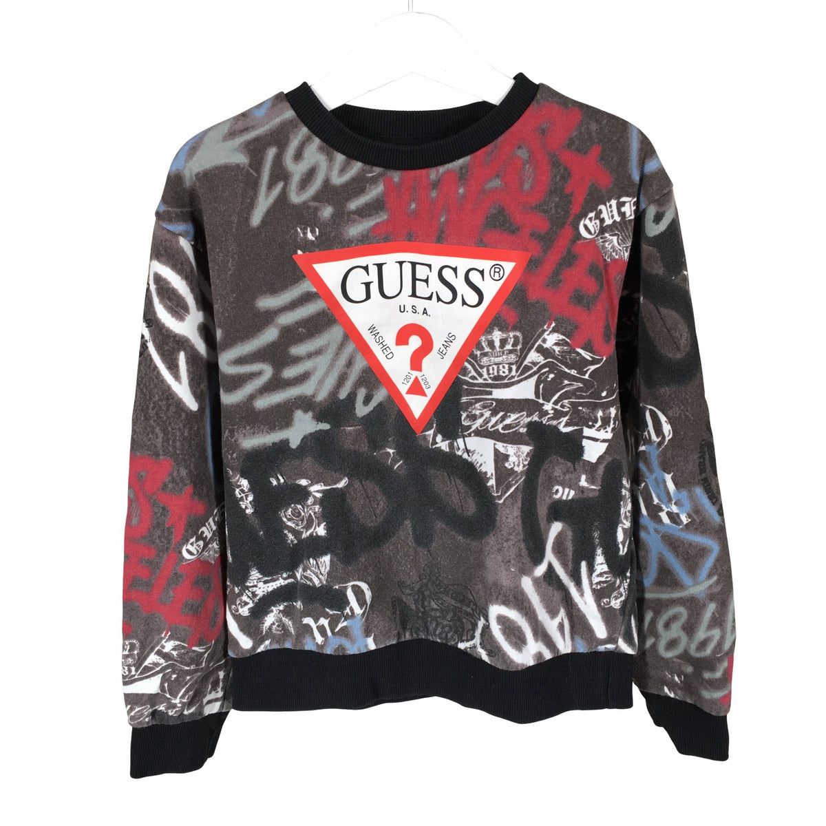 Unisex Guess - Sweatshirt, size 122 - 128 - Black (1)