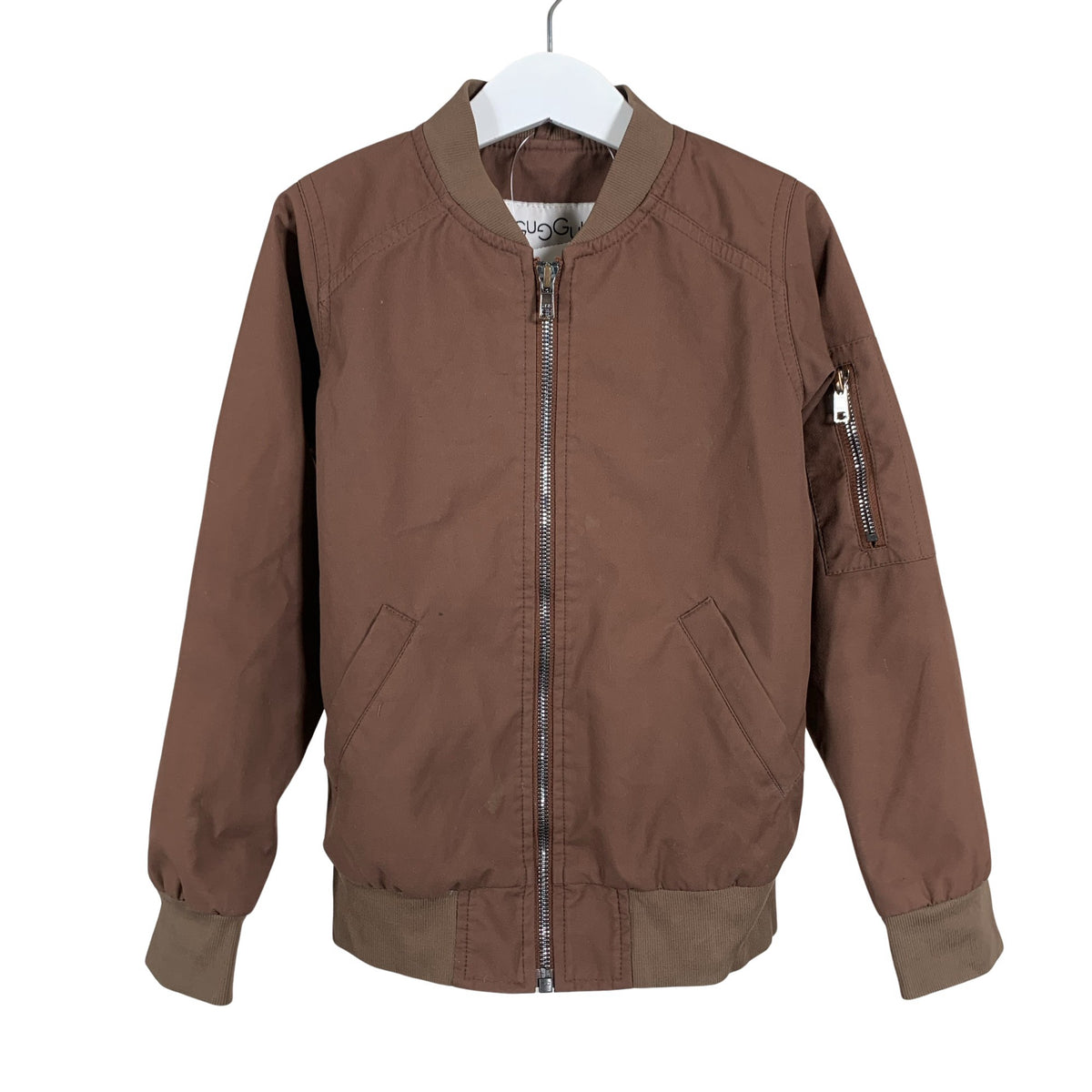 Unisex Gugguu - Outdoor jacket, size 116 - 122 - Brown (1)