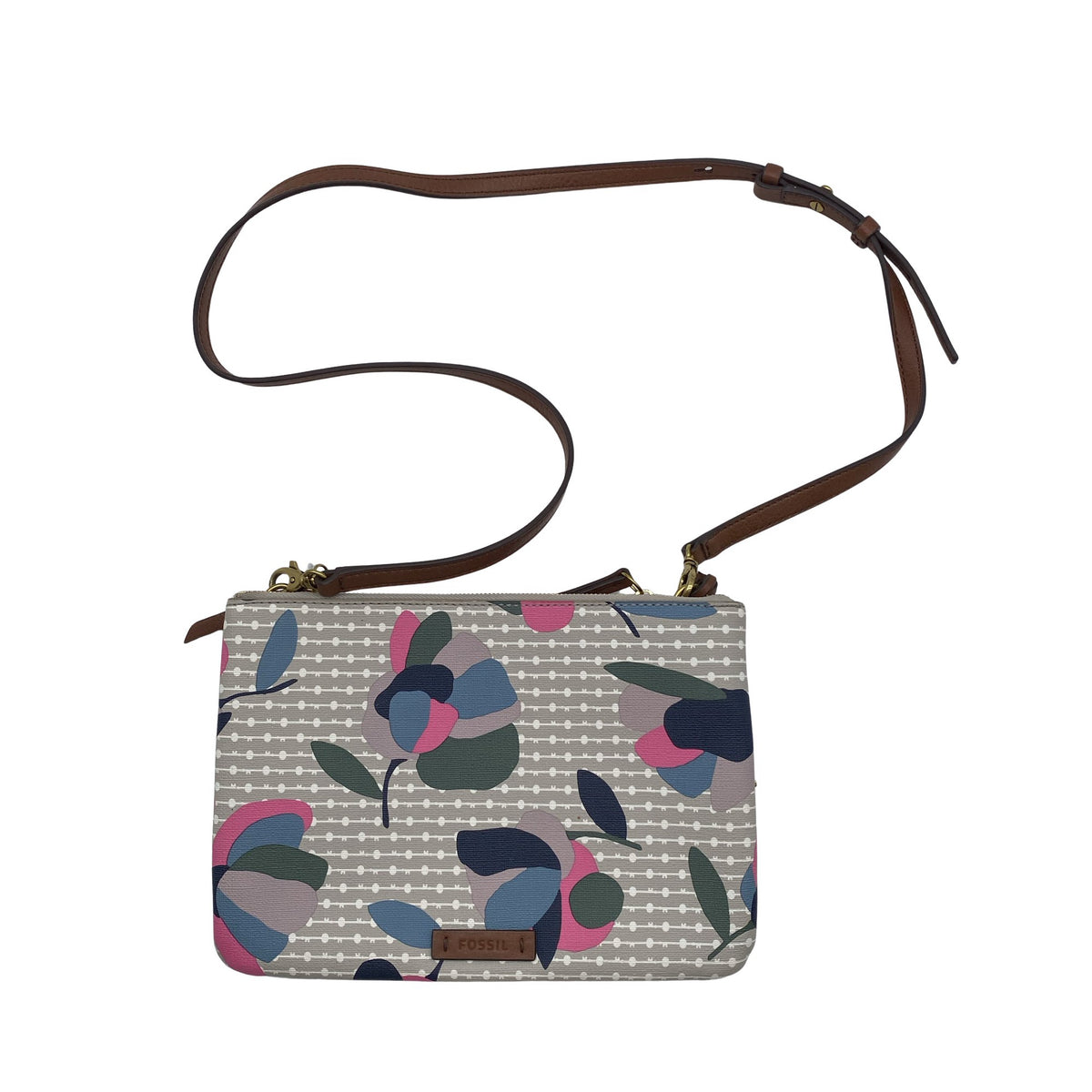 Unisex Fossil - Shoulder bag, size Mini - Gray (1)