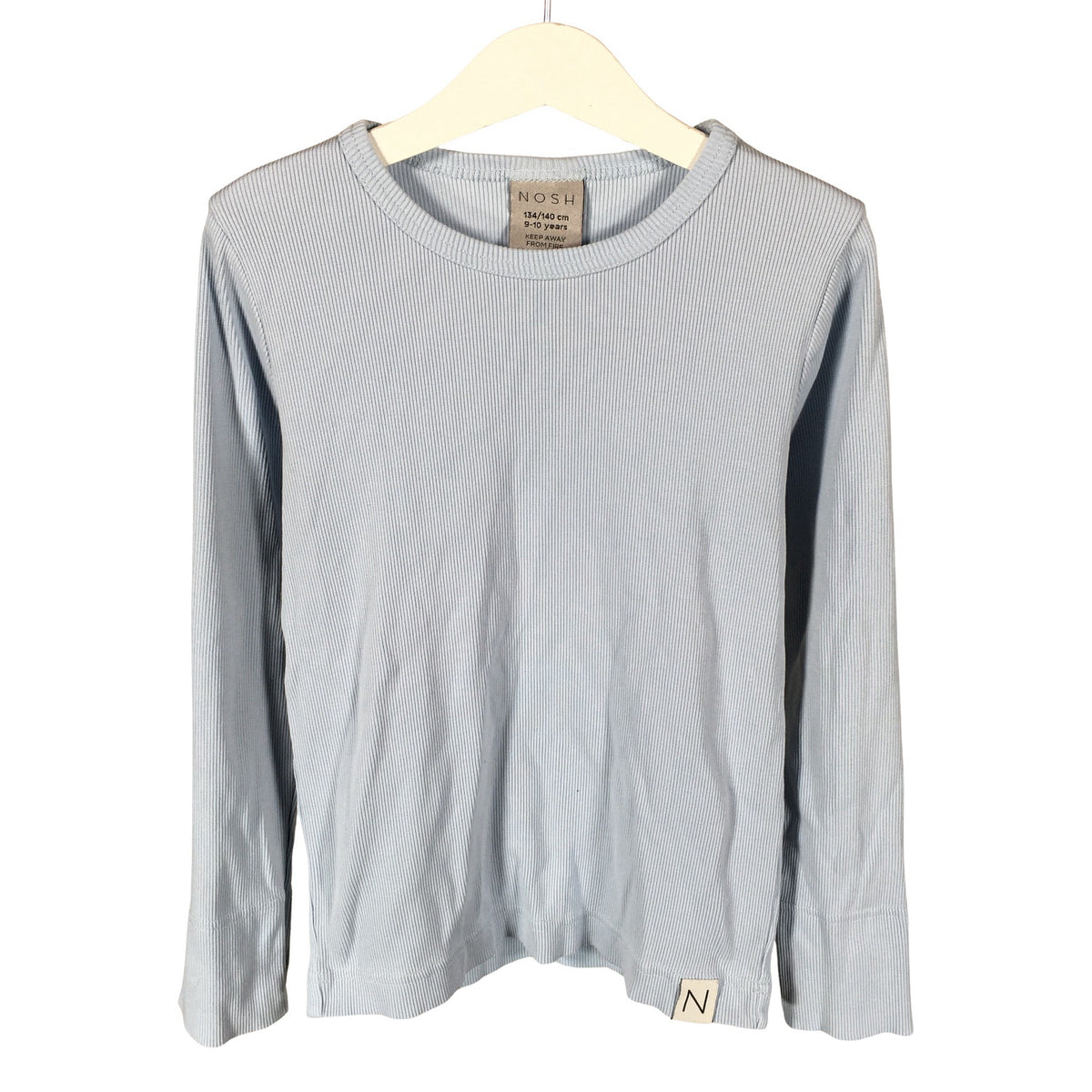 Unisex NOSH - Tricot shirt, size 134 - 140 - Light blue (1)