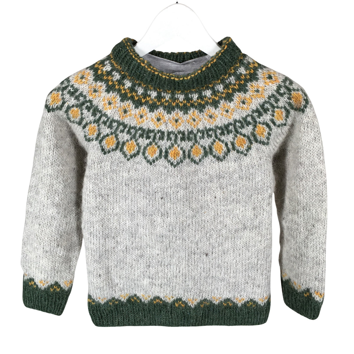 Unisex Handmade - Sweater, size 140 - 146 - Gray (1)