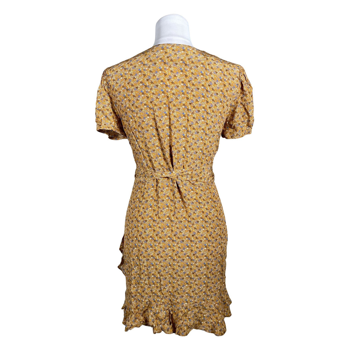 Unisex Samsoe&Samsoe - Schiffon dress, size 38 - Brown (2)