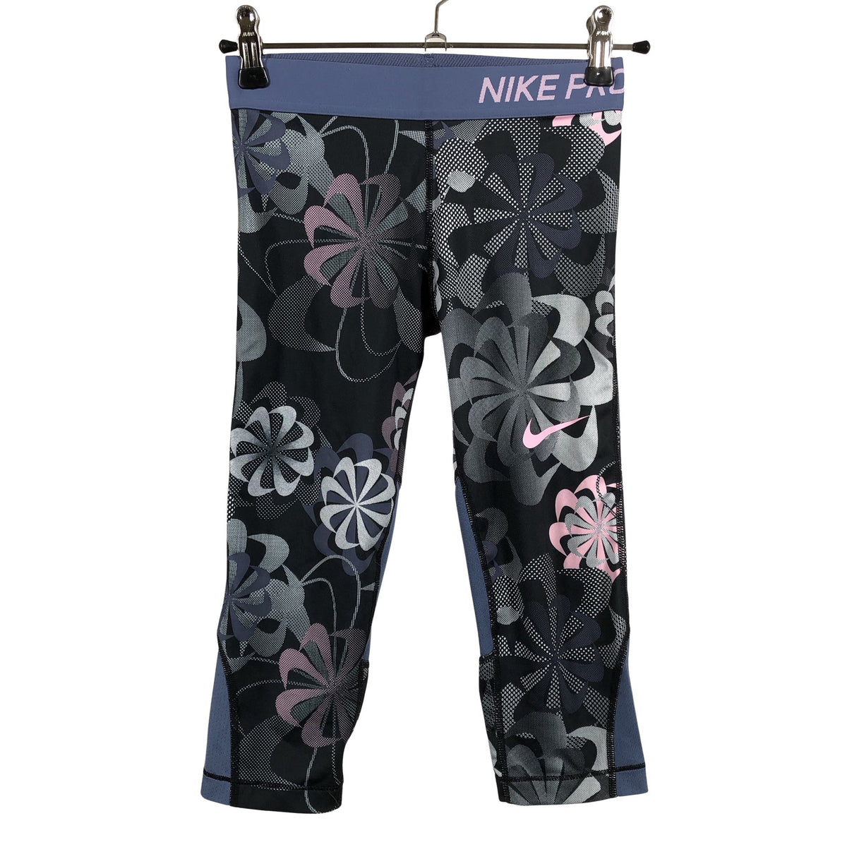 Unisex Nike - Sports capri pants, size 146 - 152 - Gray (1)