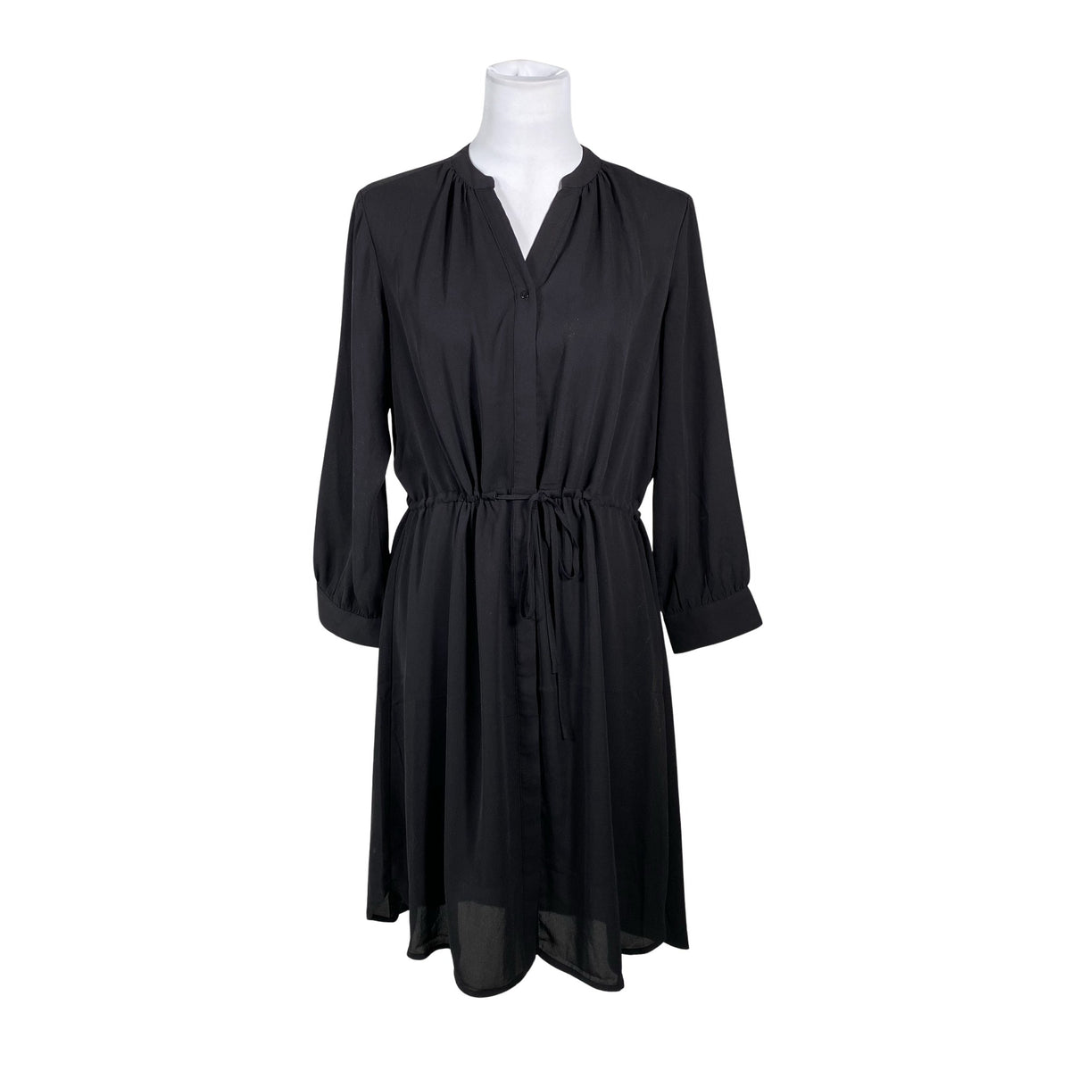 Unisex Selected - Schiffon dress, size 40 - Black (1)
