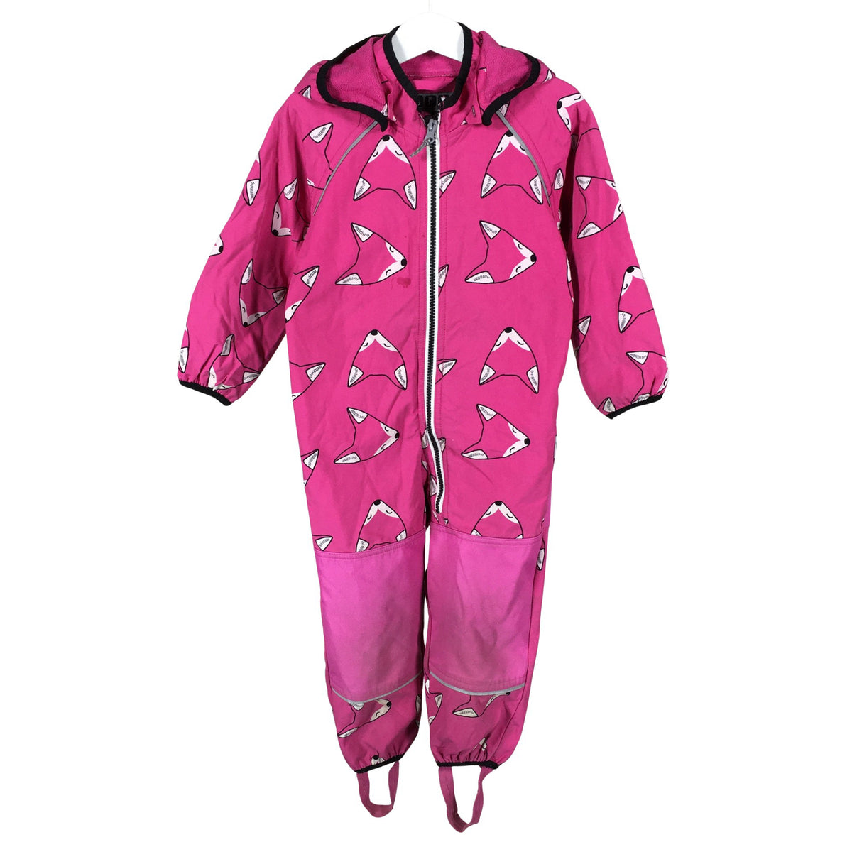 Unisex Jonathan - Soft shell jumpsuit, size 98 - 104 - Pink (1)