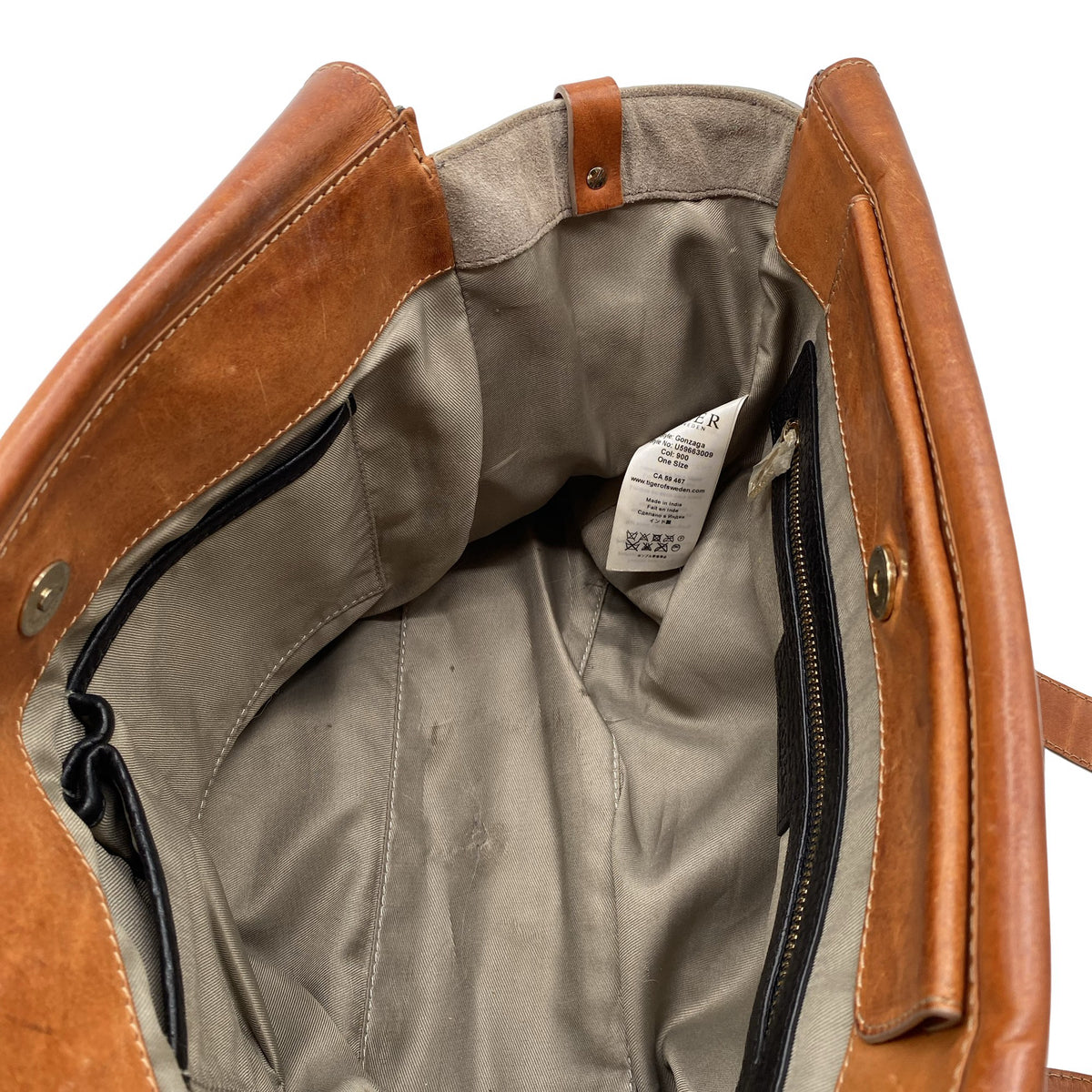 Unisex Tiger of Sweden - Handbag, size Maxi - Black (3)