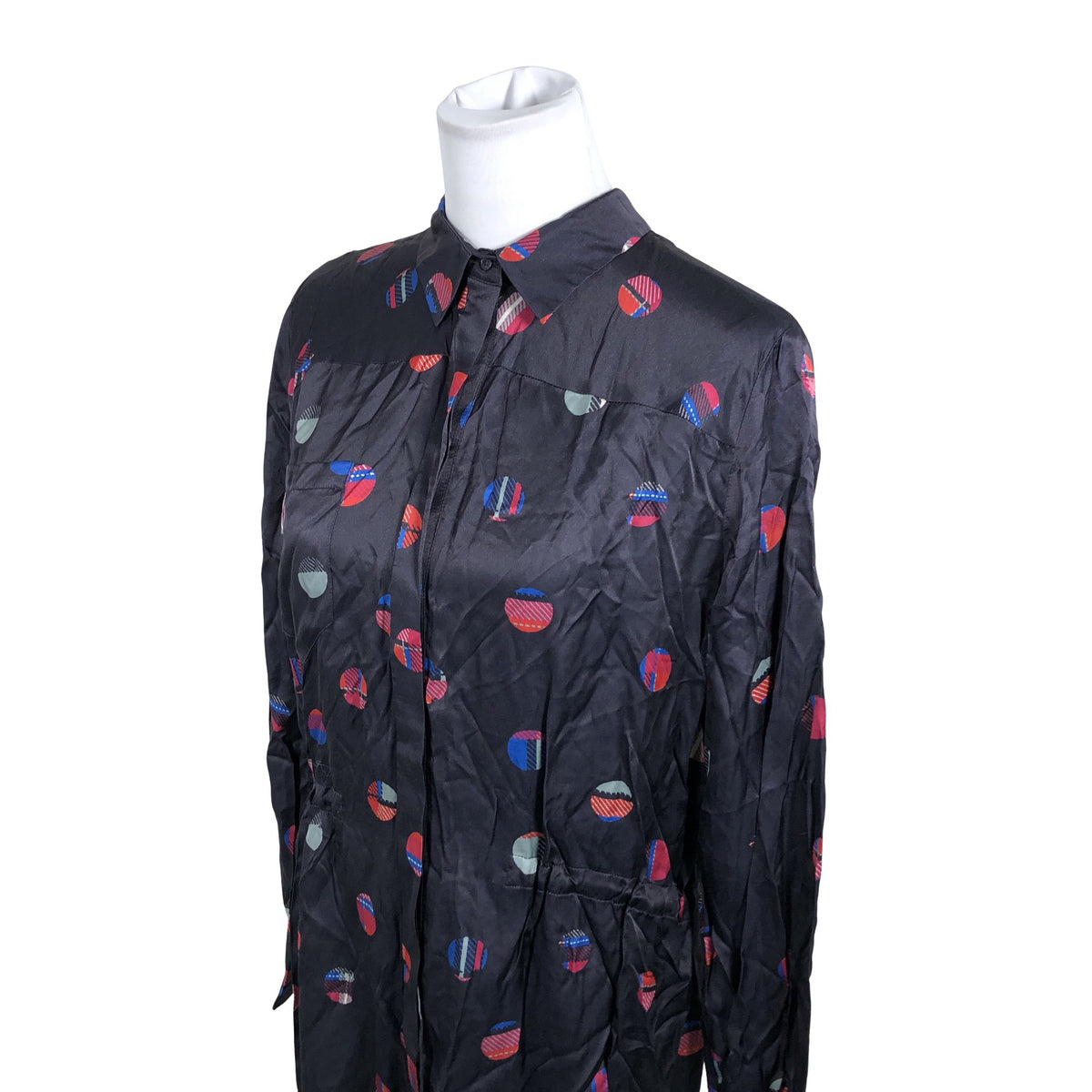 Unisex Tiger of Sweden - Schiffon dress, size 40 - Blue (3)