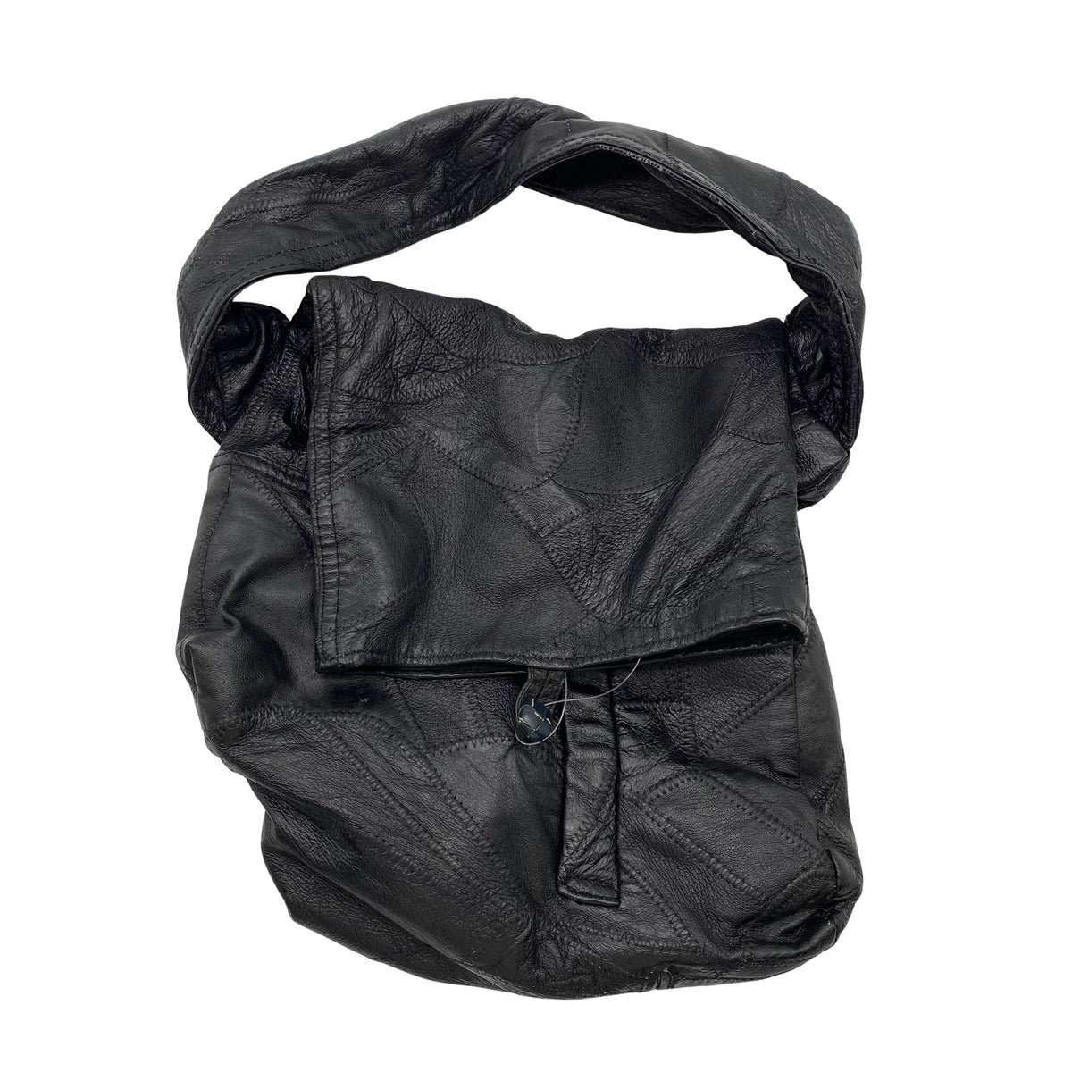 Unisex Handmade - Handbag, size Midi - Black (1)