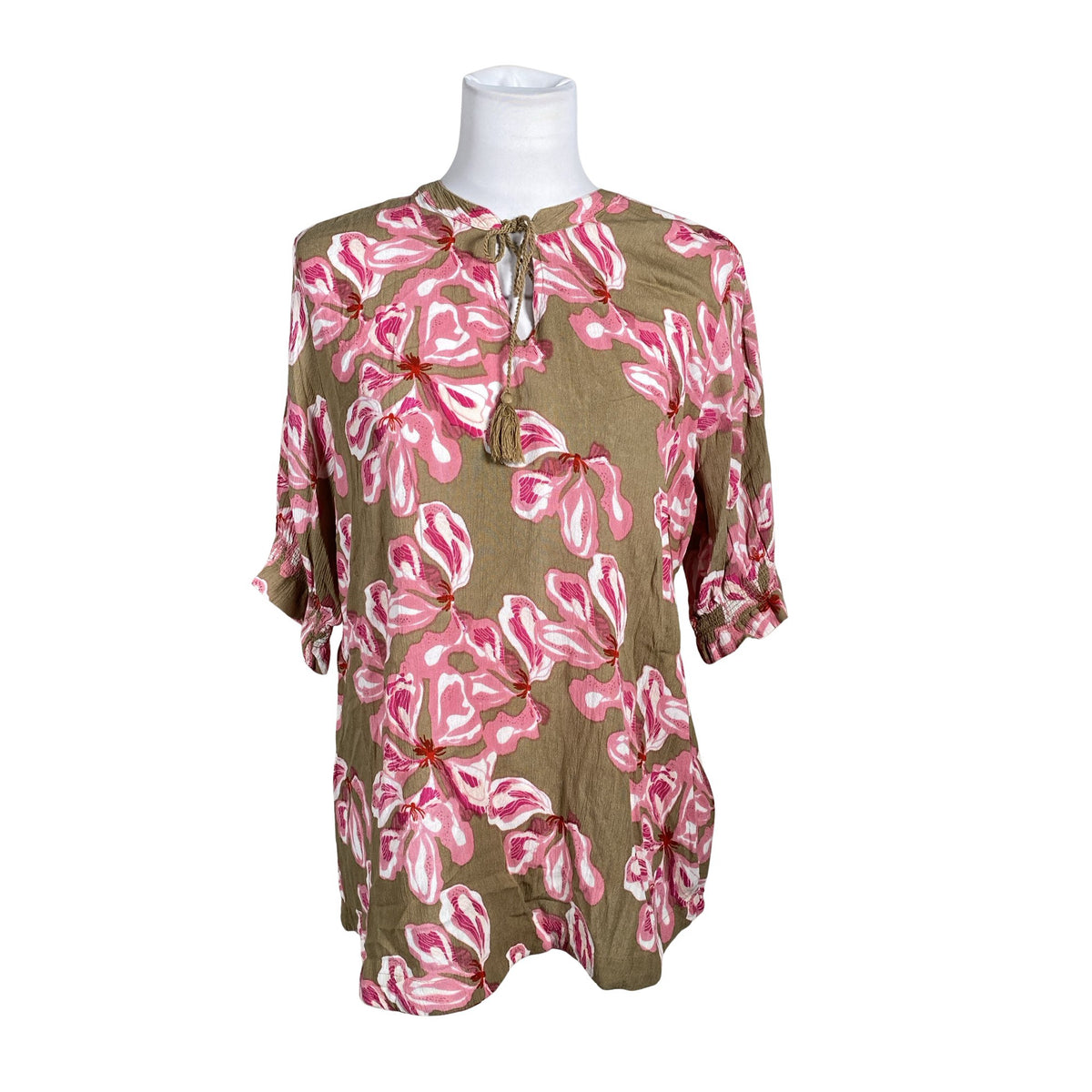Unisex Ze-Ze - Schiffon tunic, size 44 - Light pink (1)