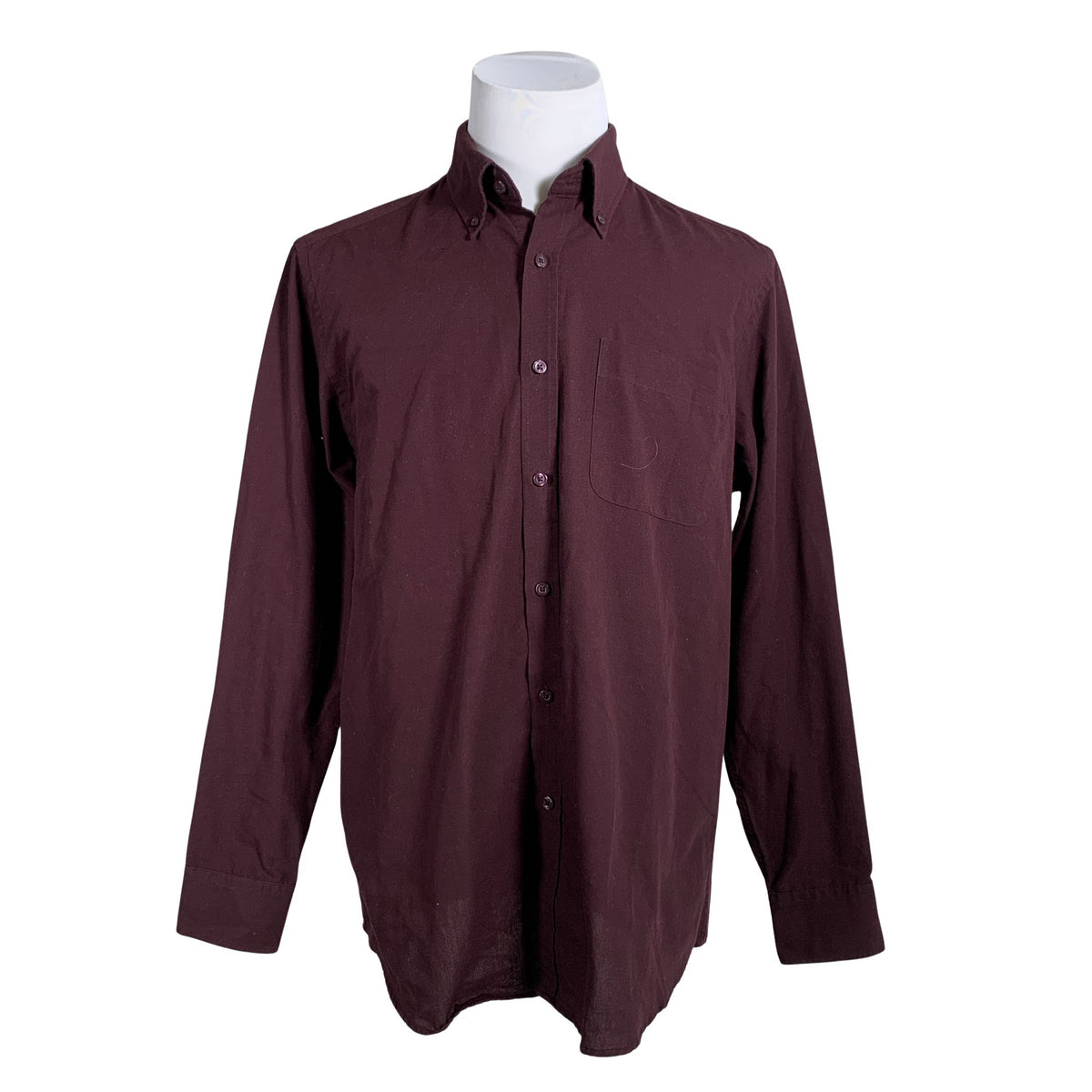 Unisex Park Lane - Collared shirt, size XL - Wine red (1)
