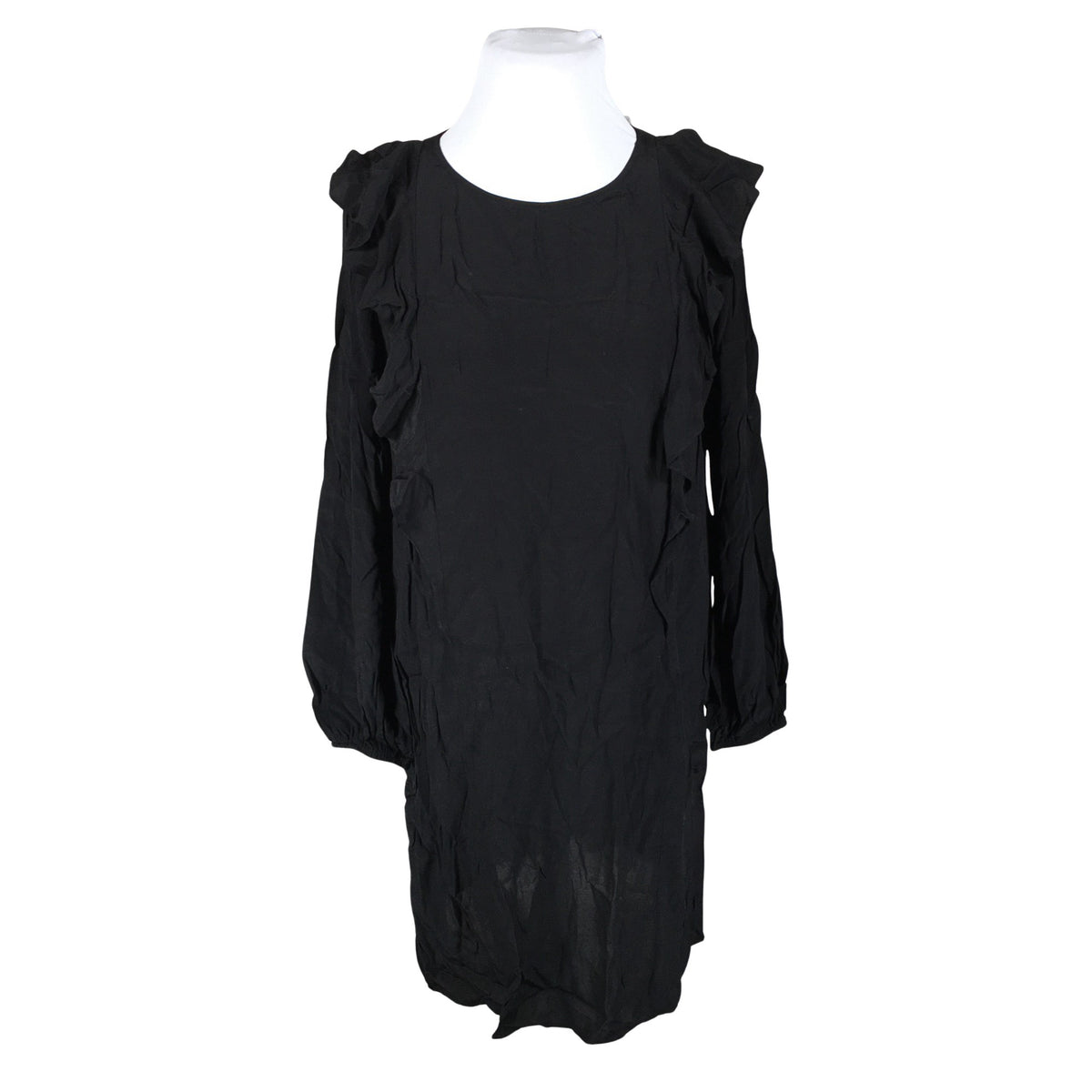 Unisex Your Face - Schiffon dress, size 42 - Black (1)
