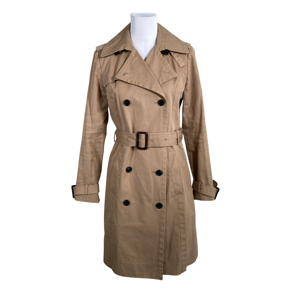 Unisex Part two - Trench coat, size 34 - Brown (1)