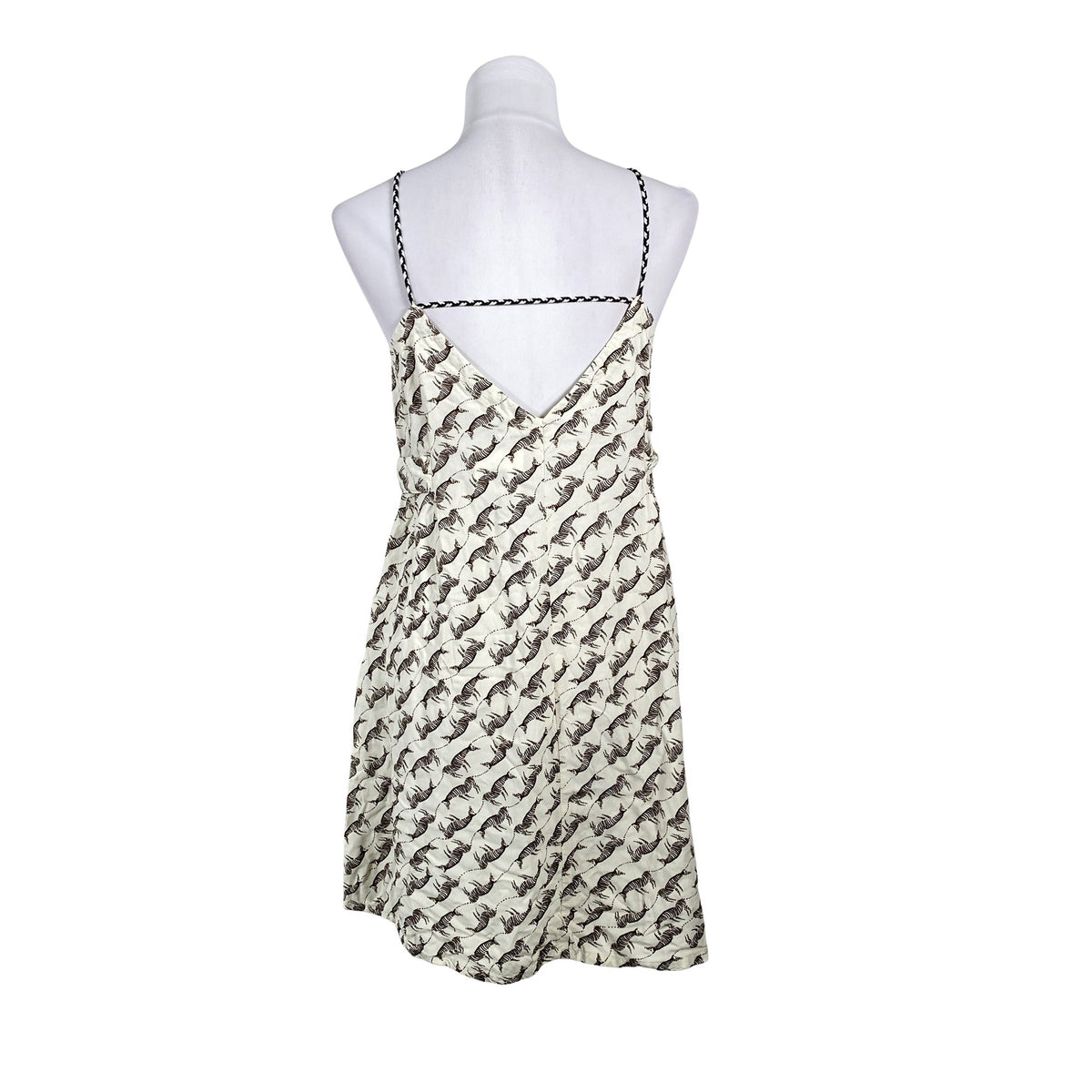 Unisex Benetton - Tricot dress, size 36 - White (2)