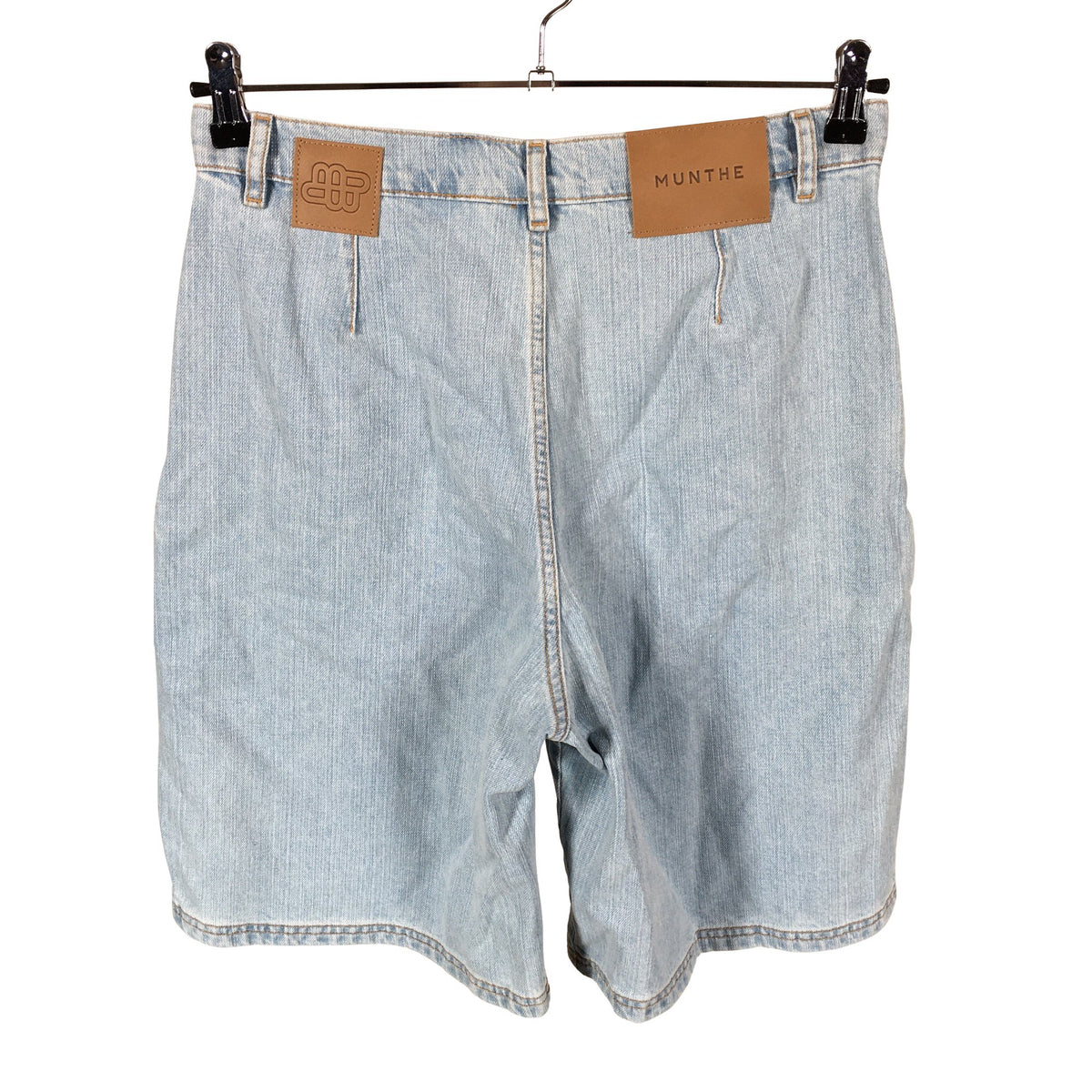 Unisex Munthe - Denim shorts, size 36 - Light blue (1)