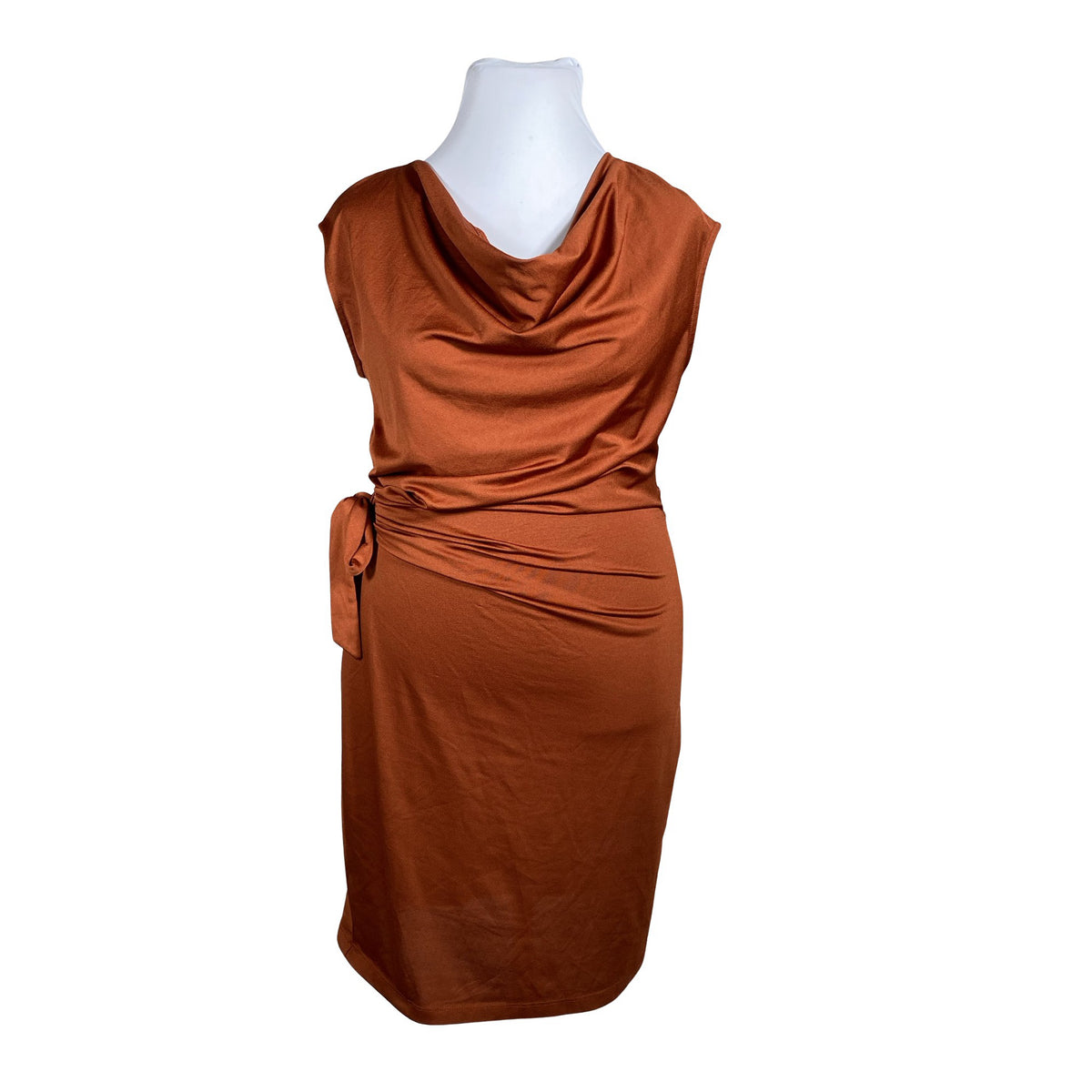 Unisex Anna Field - Tricot dress, size 42 - Orange (1)