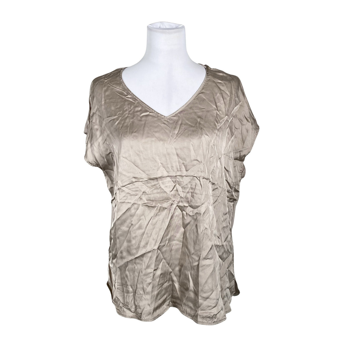 Unisex Your Face - Short-sleeved blouse, size 40 - Brown (1)