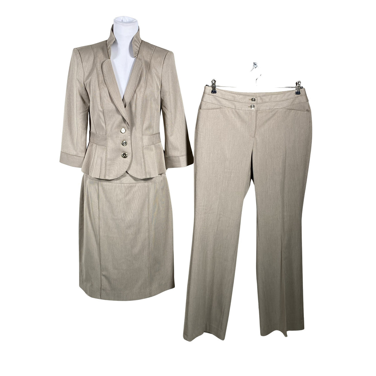 Unisex White House Black Market - Suit set, size 40 - Brown (1)