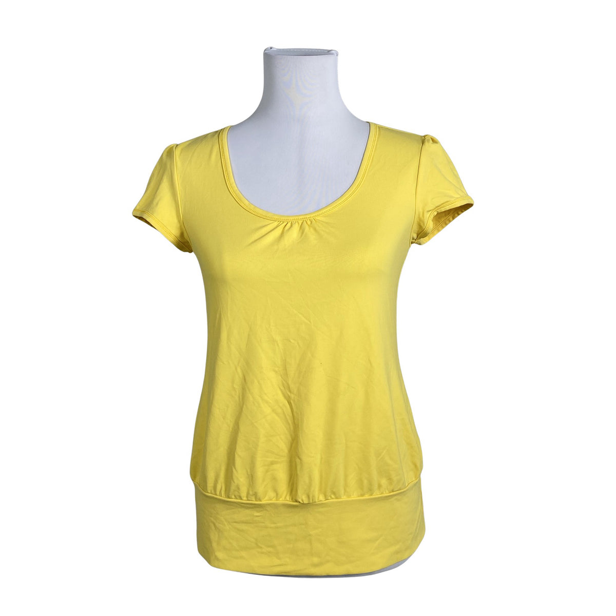 Unisex Casall - Sports shirt, short sleeve, size 38 - Yellow (1)