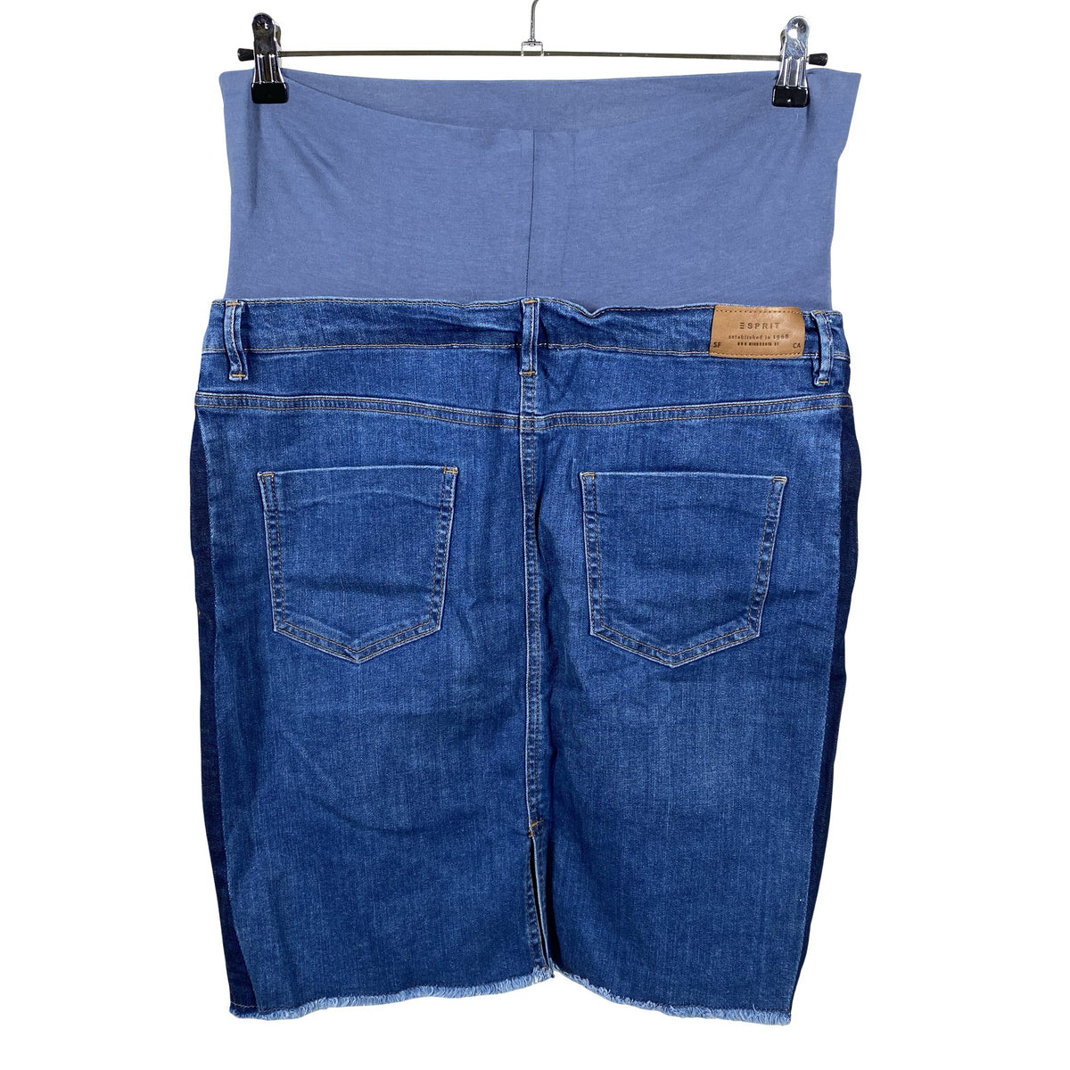 Unisex Esprit - Denim skirt, size 42 - Blue (2)
