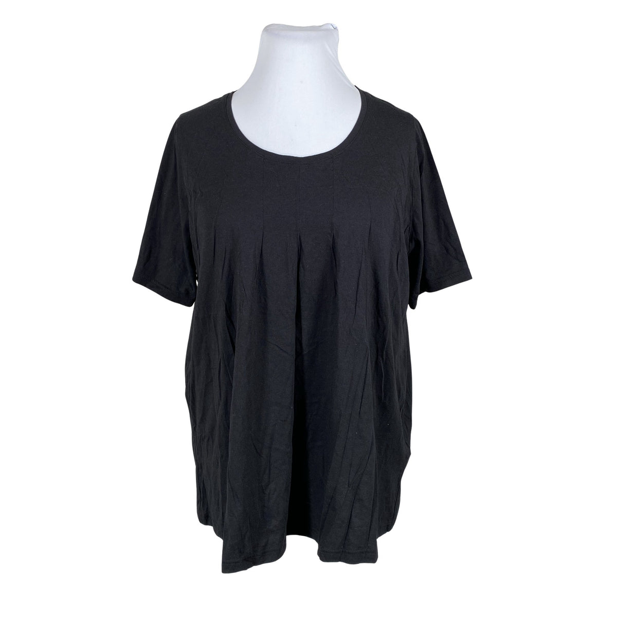 Unisex Ulla Popken - T-shirt, size 46 - Black (1)