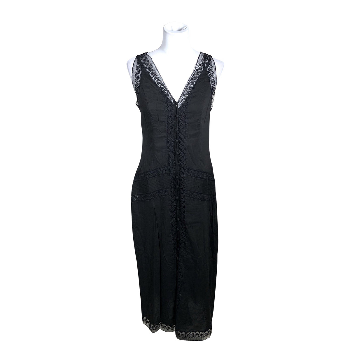 Unisex Reformation - Dress, size 38 - Black (1)