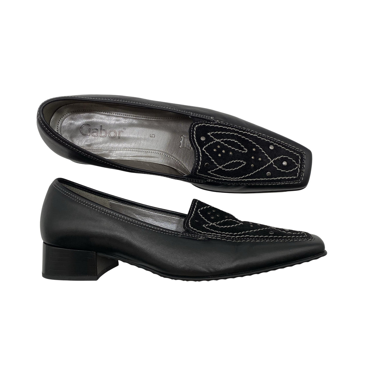 Unisex Gabor - High heels, size 38 - Black (1)