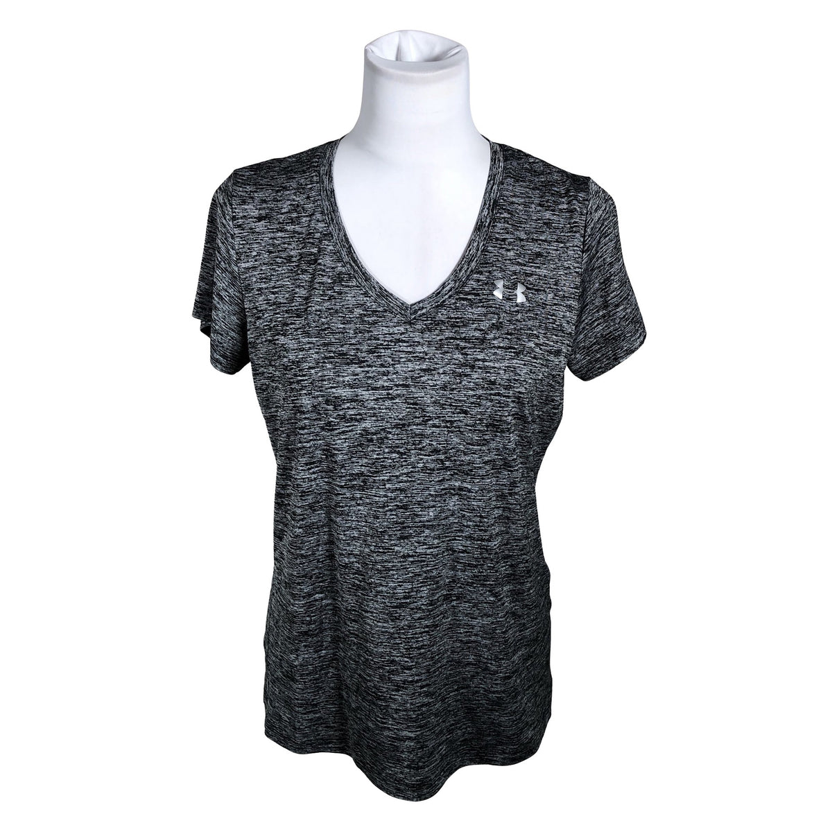 Unisex Under Armour - Sports shirt, short sleeve, size 38 - Gray (1)
