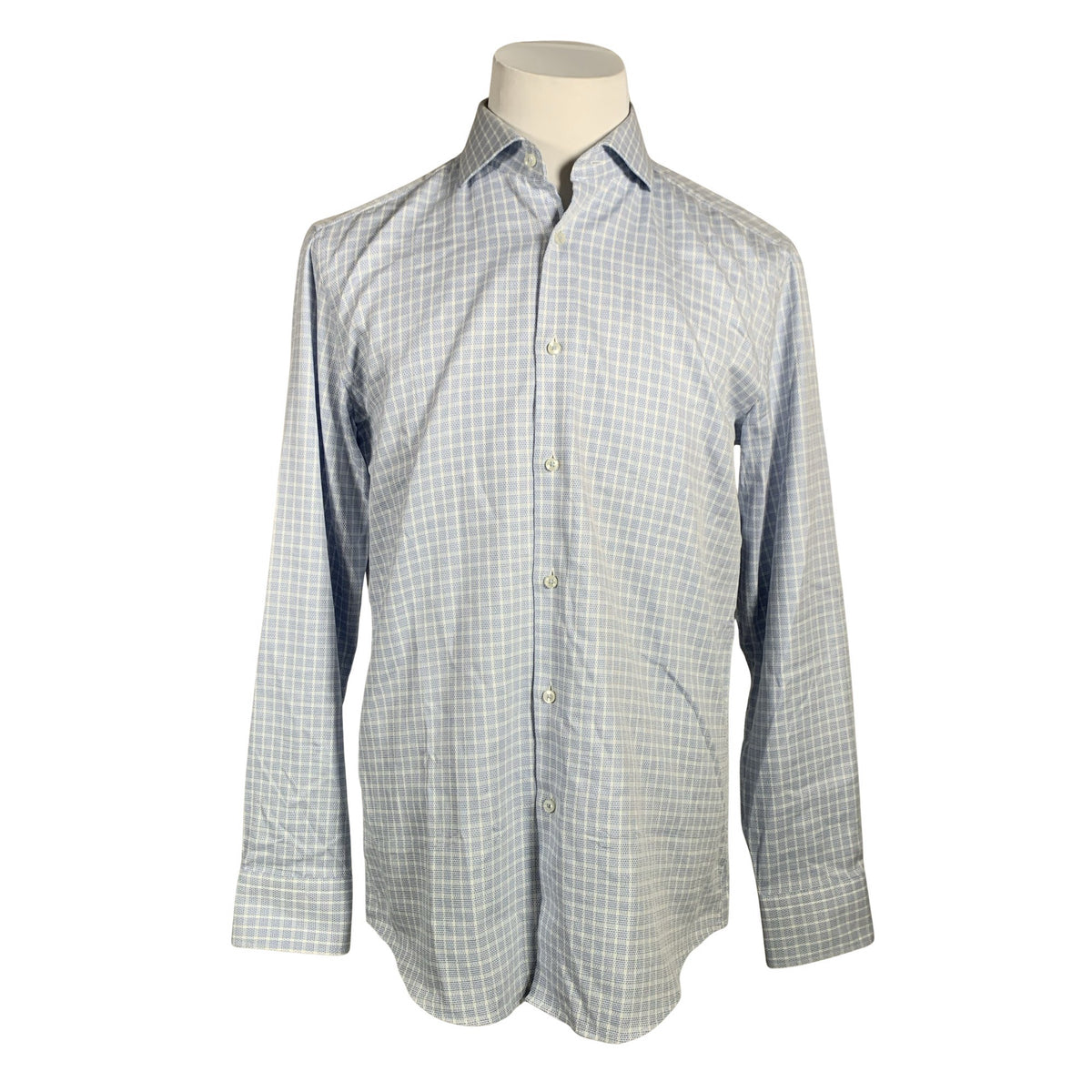Unisex Hugo Boss - Collared shirt, size L - Light blue (1)