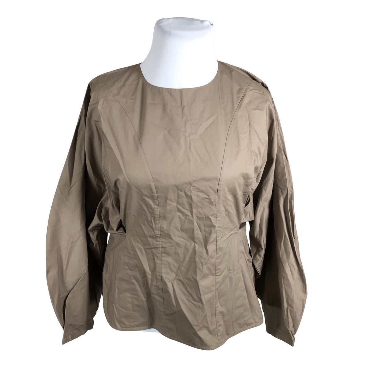 Unisex by Malene Birger - Blouse, size 42 - Brown (1)