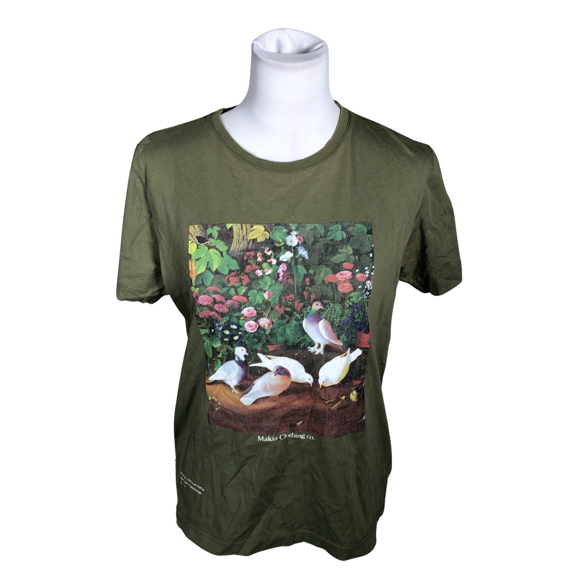 Unisex Makia - T-shirt, size 36 - Green (1)