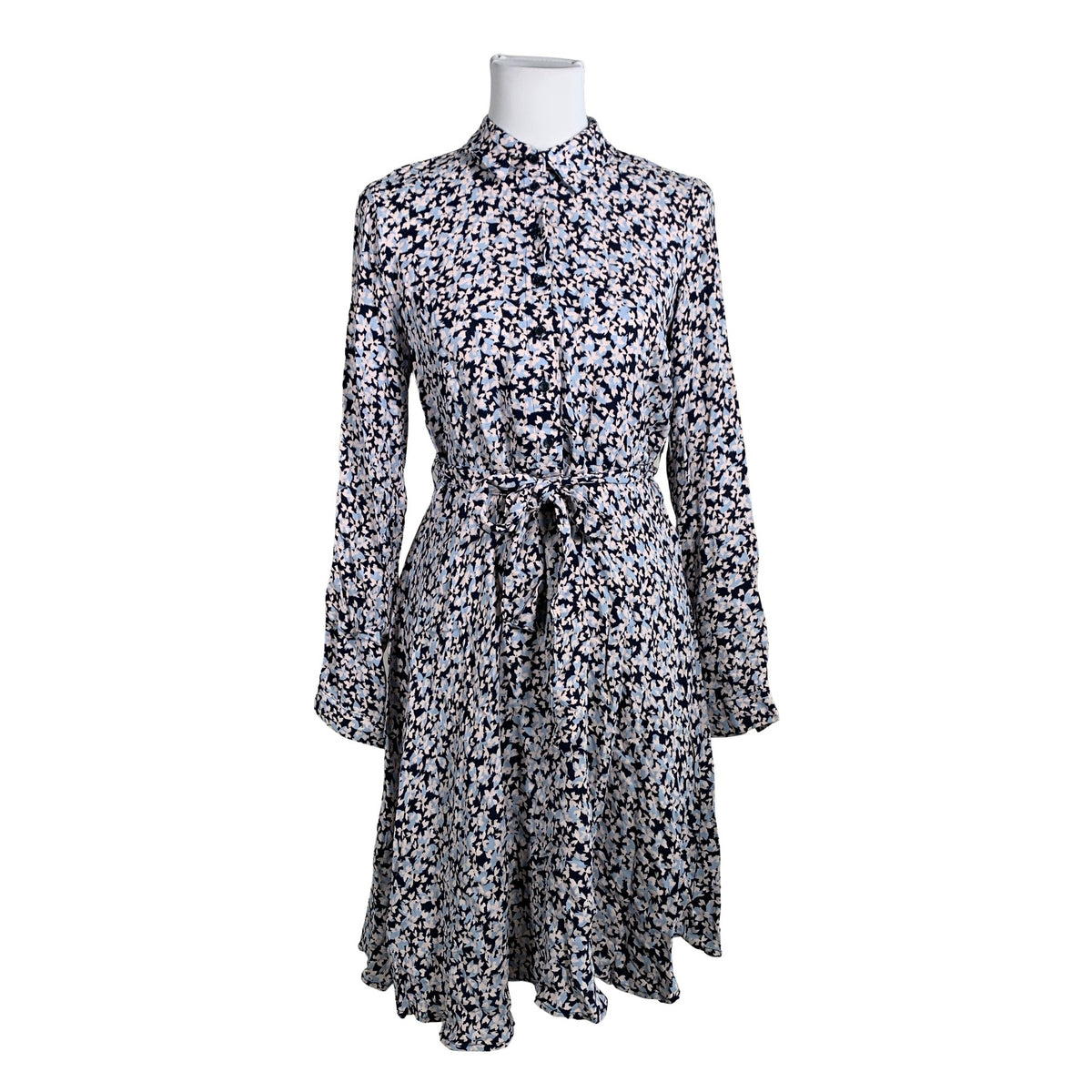 Unisex Selected - Schiffon dress, size 36 - Blue (1)