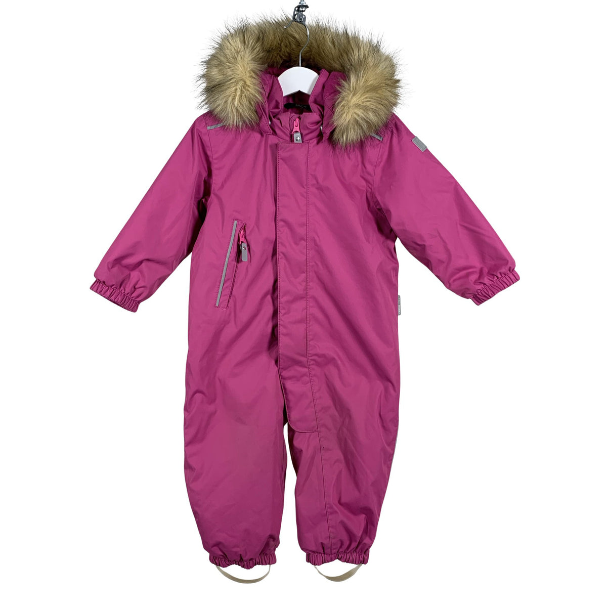 Unisex Reima - Winter overall, size 80 - 86 - Pink (1)