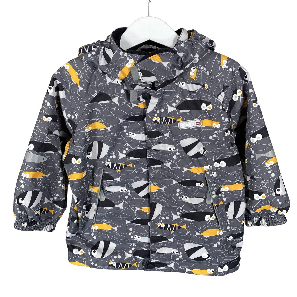 Unisex Reimatec - Spring/Fall jacket, size 80 - 86 - Gray (1)