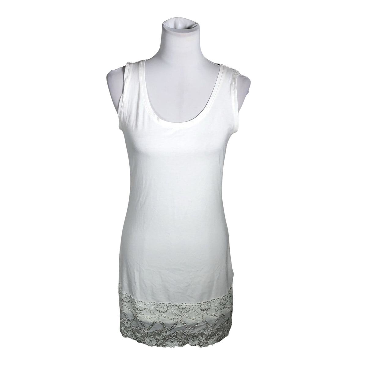 Unisex Soyaconcept - Tricot tank top, size 40 - White (1)