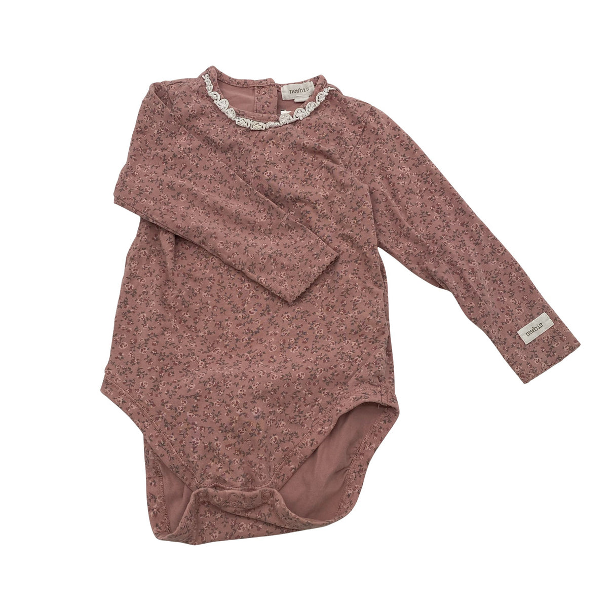 Unisex Newbie - Body, size 80 - 86 - Light pink (1)