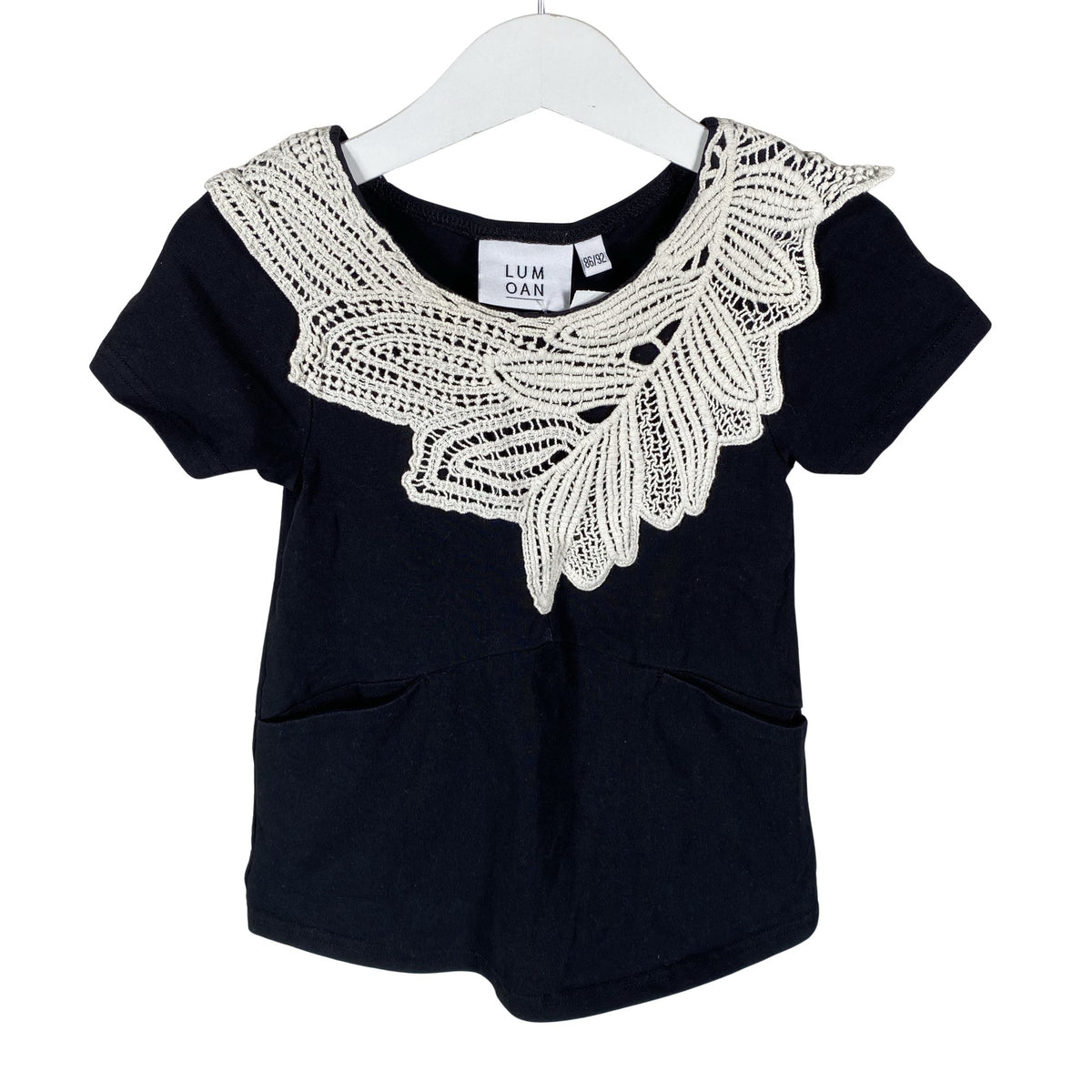 Unisex Lumoan - Tricot dress, size 86 - 92 - Black (1)