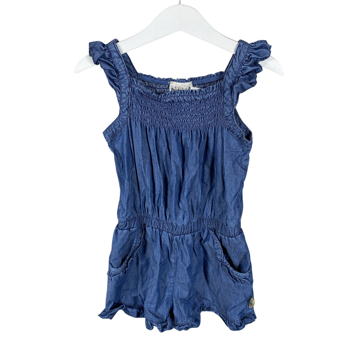Unisex POMPdeLUX - Short overalls, size 92 - 98 - Blue (1)