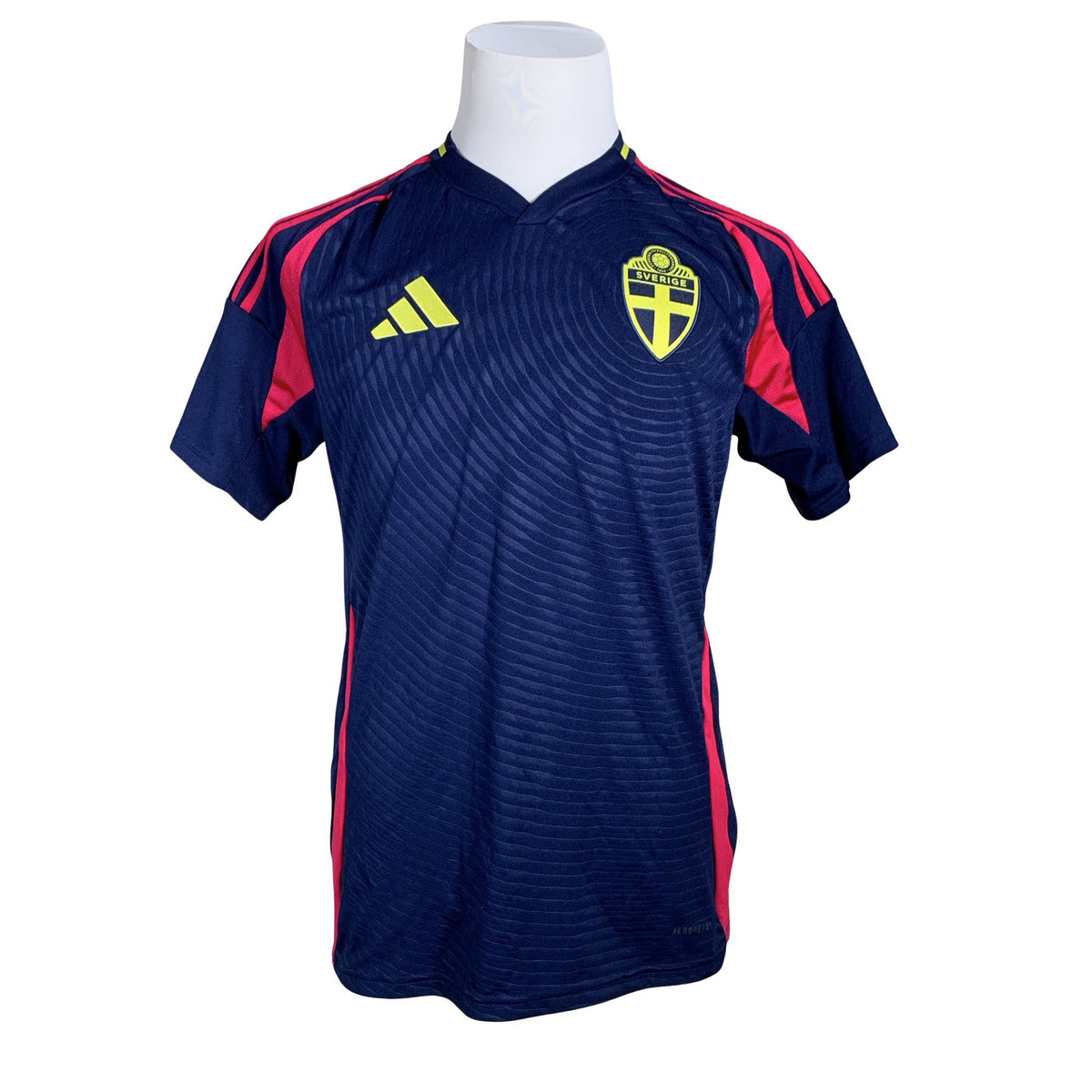 Unisex Adidas - Sports shirt, short sleeve, size M - Blue (1)