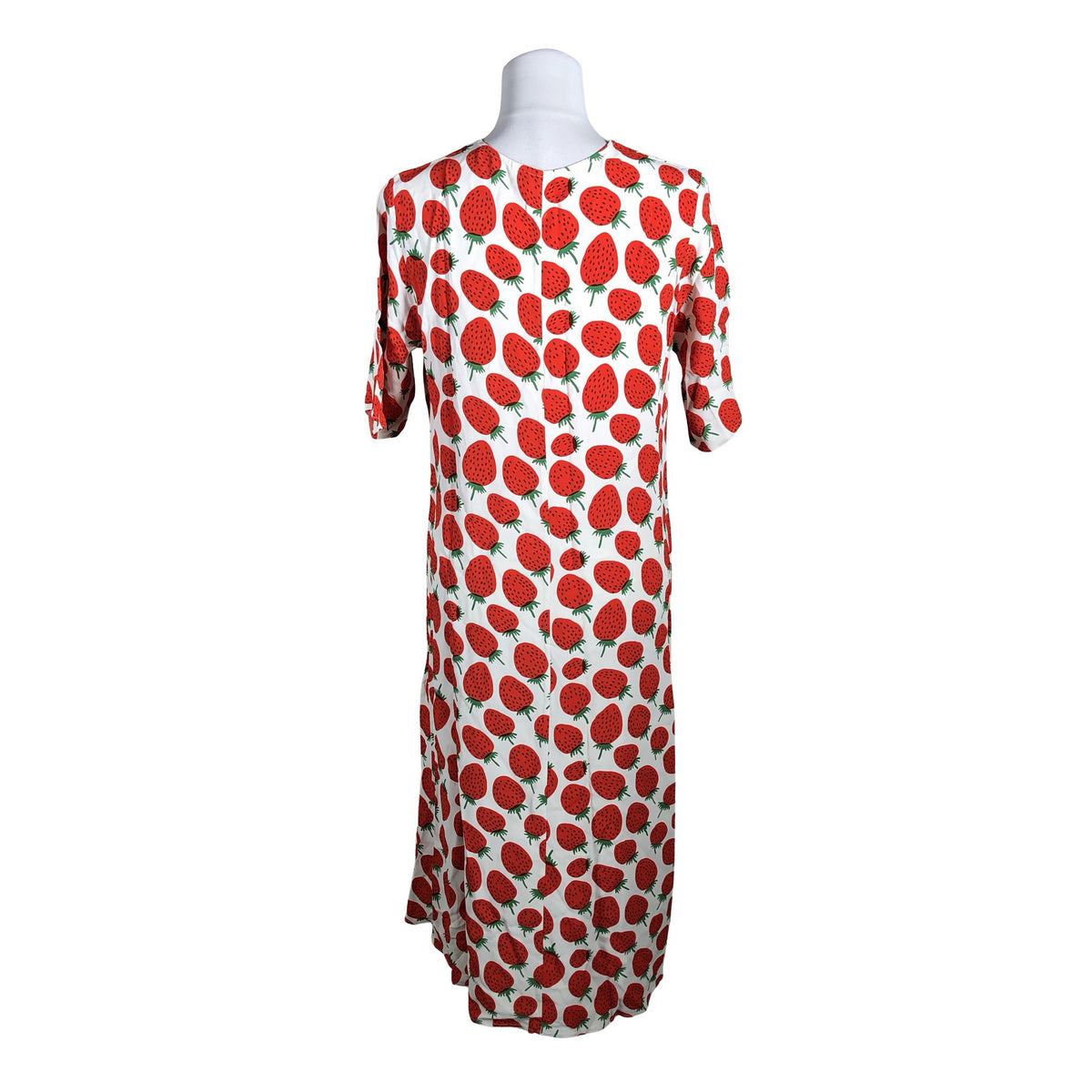 Unisex Marimekko - Schiffon dress, size 36 - Red (2)