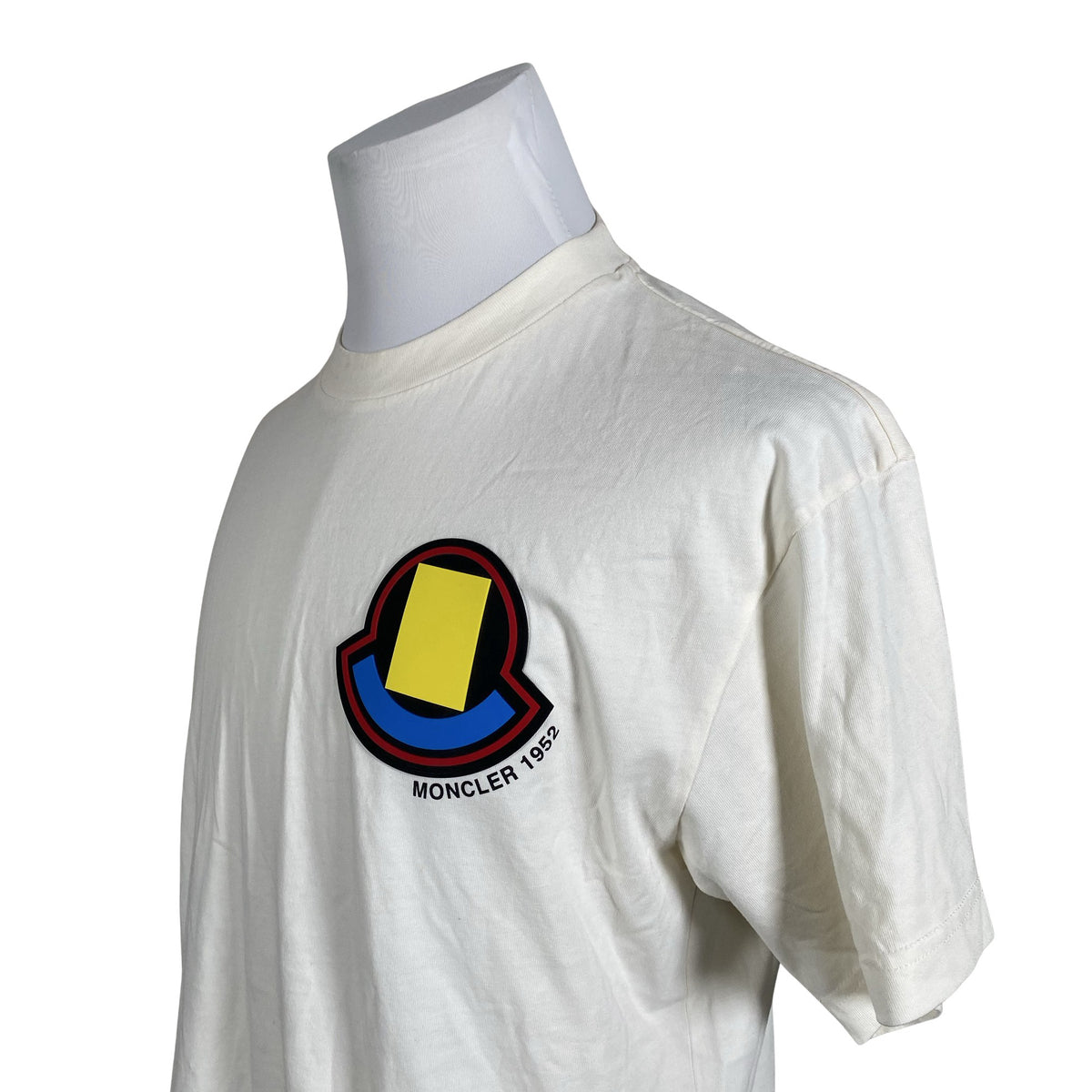 Unisex Moncler - T-shirt, size L - Natural white (2)