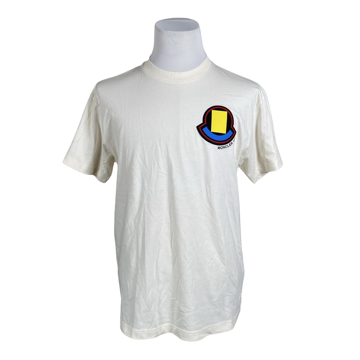 Unisex Moncler - T-shirt, size L - Natural white (1)