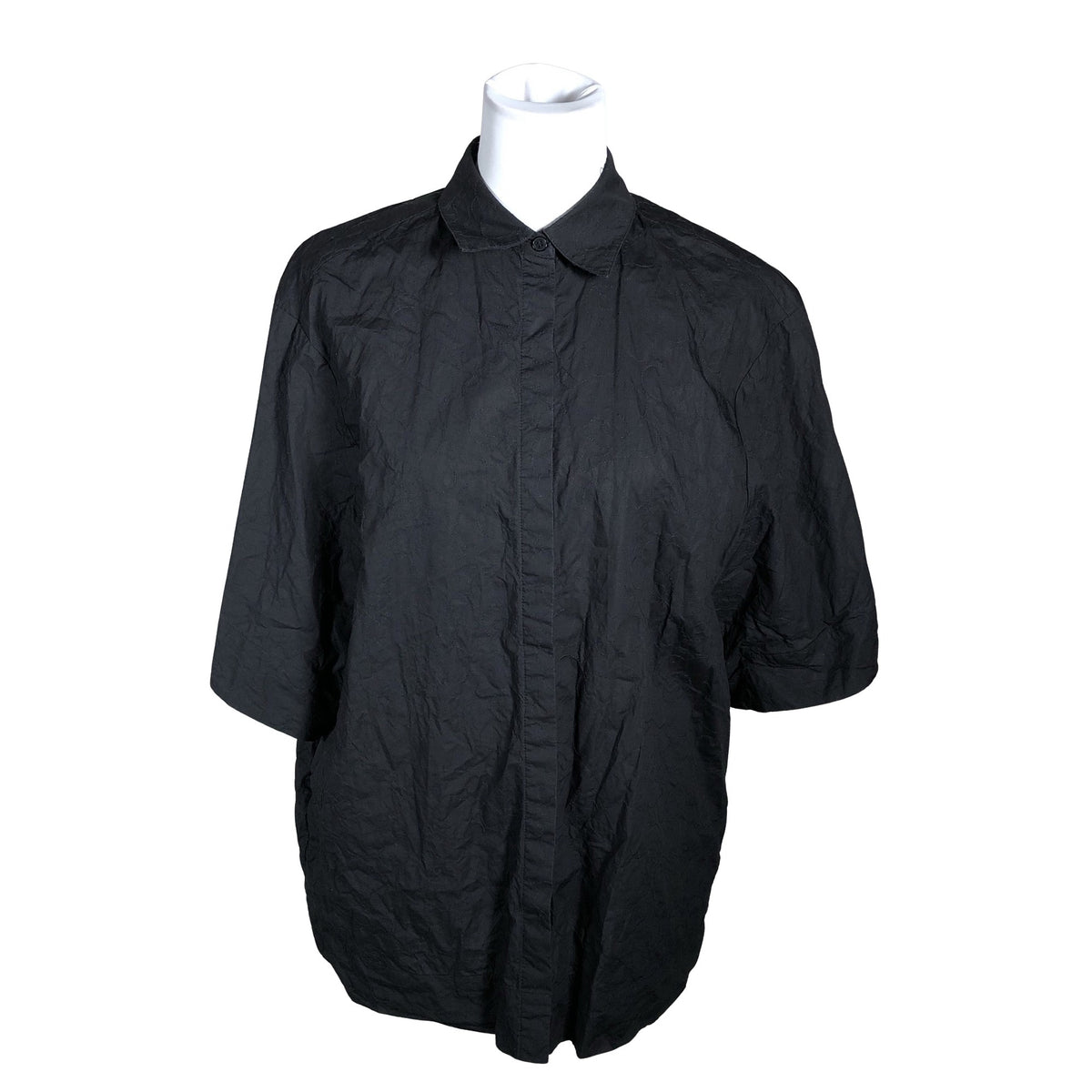 Unisex Marimekko - Collared shirt, size 38 - Black (1)