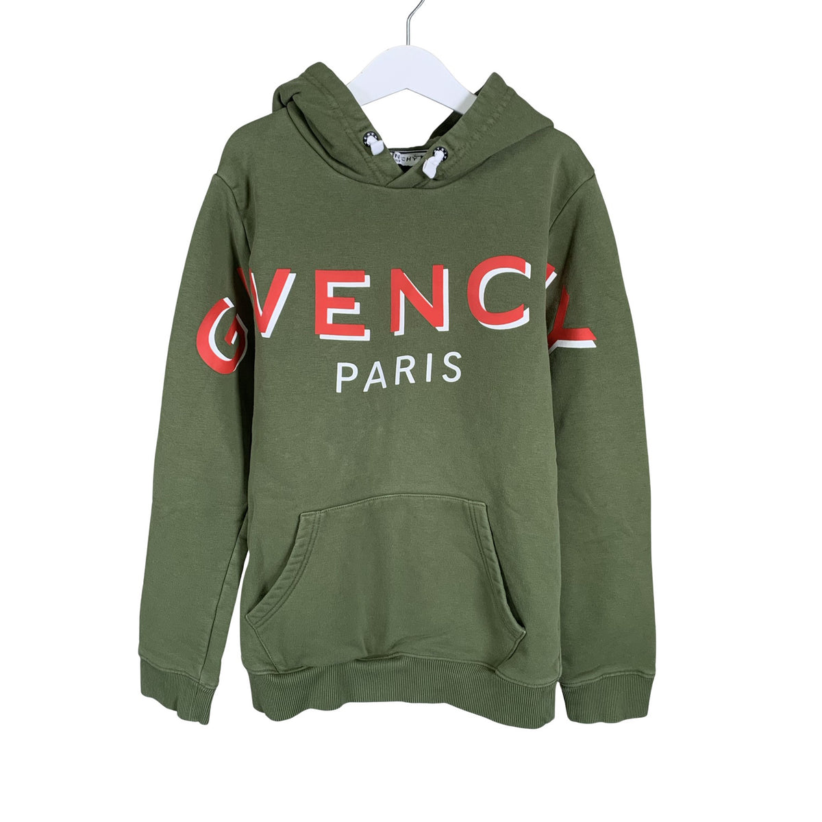 Unisex Givenchy - Hoodie, size 146 - 152 - Green (1)