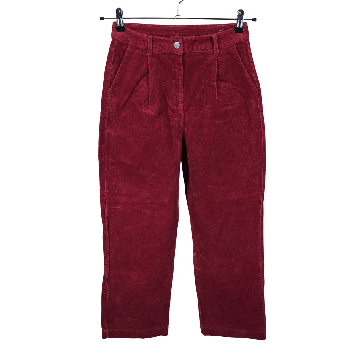 Unisex Nanso - Velvet pants, size 34 - Red (2)