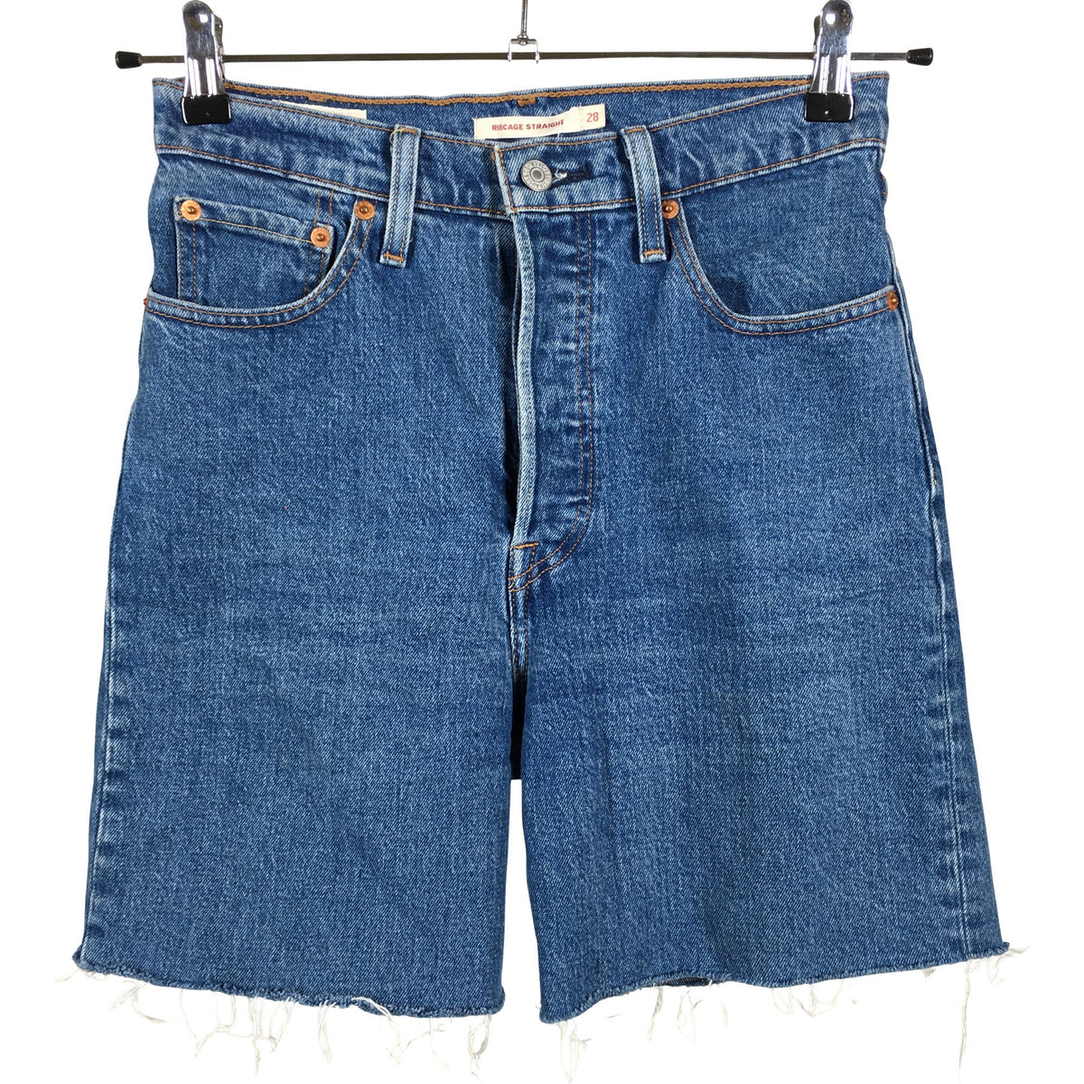 Unisex Levi's - Denim shorts, size W28 - Blue (1)