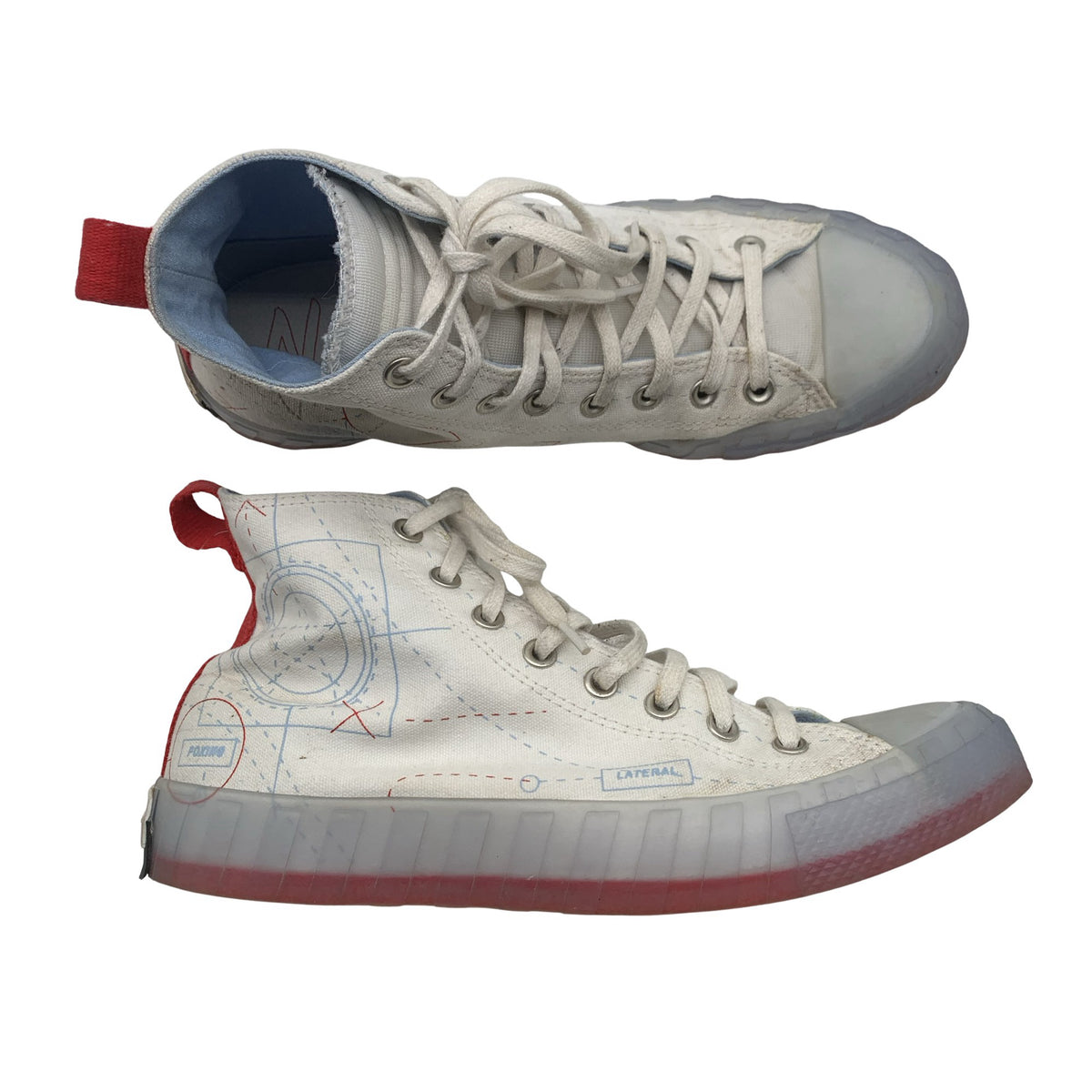 Unisex Converse - Casual sneakers, size XS - White (1)
