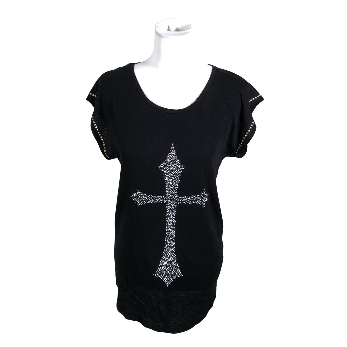 Unisex Benetton - T-shirt, size 36 - Black (1)