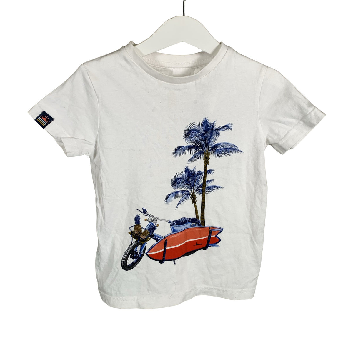 Unisex Mayoral - T-shirt, size 98 - 104 - White (1)