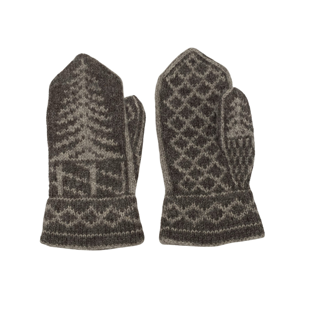 Unisex Handmade - Mittens, size Ei kokoa - Gray (1)